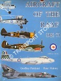 Aircraft of the RAAF by PENTLAND, Geoffrey & MALONE, Peter